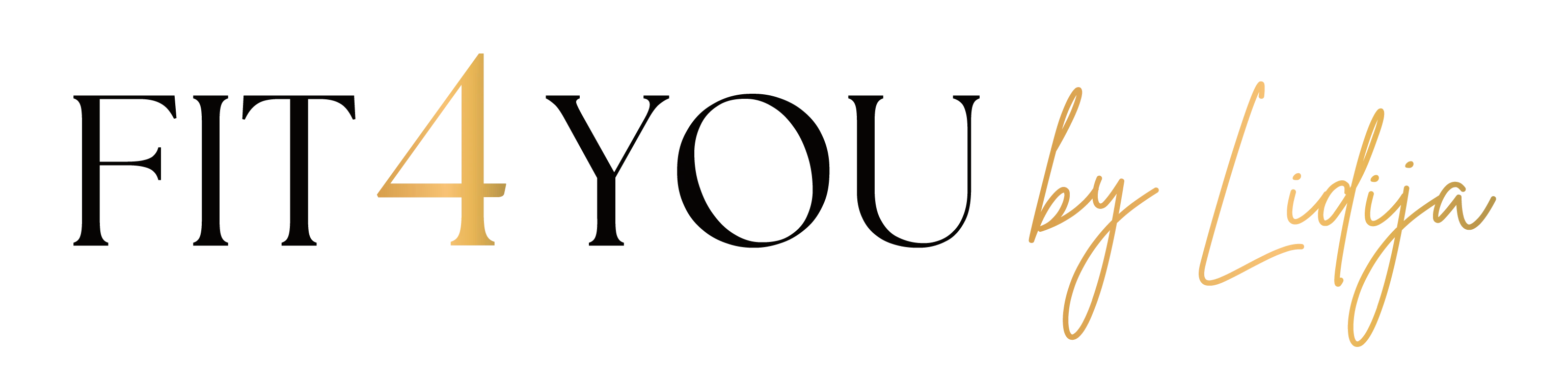 FIT4YOU by Lidija Logo